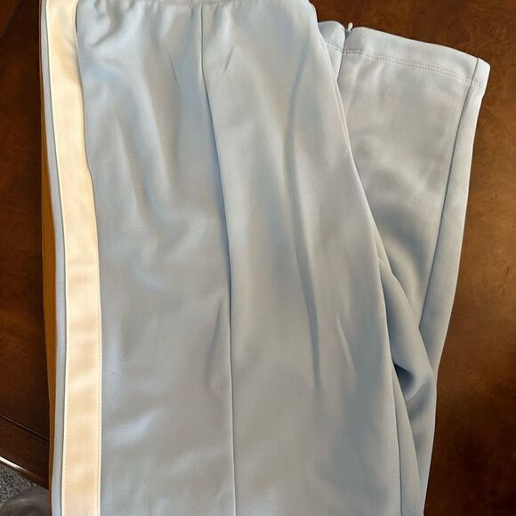 Wild Fable High Rise Track Pants Side Stripe Blue/ Brown NWT Size L or M - Picture 16 of 16